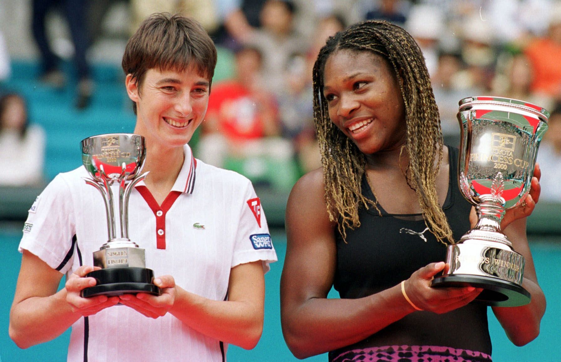 Serena Williams loses at US Open; could be last match 7 WILLIAMS AND HALARD-DUCGIS
